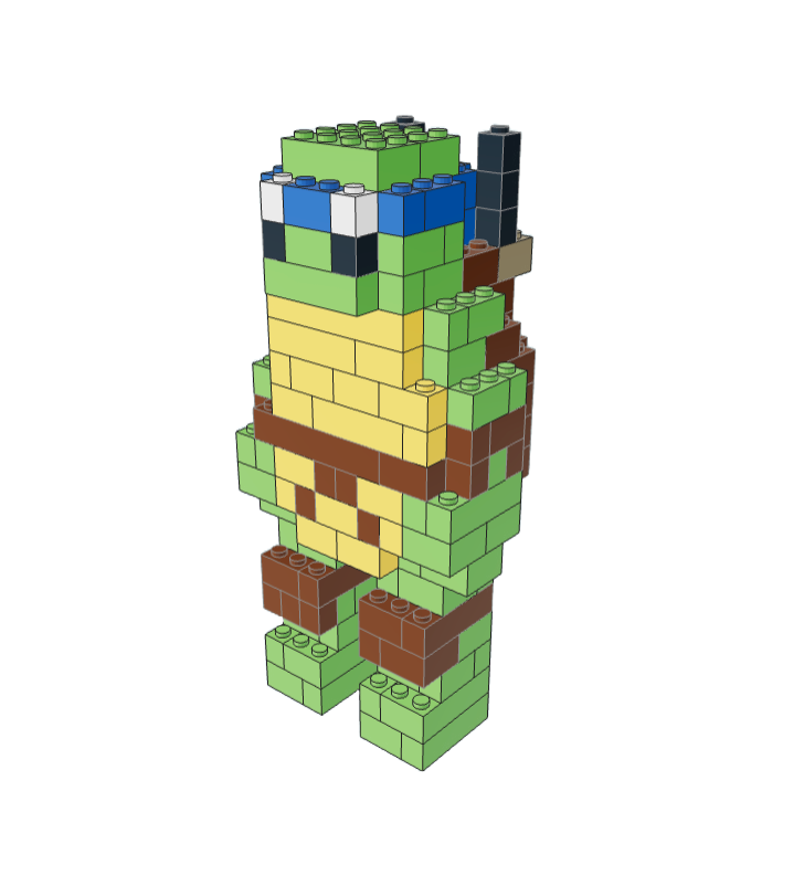 BrickBuilder - Turn Images into 3D LEGO-Compatible Brick Models
